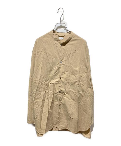 BLURHMS（ブラームス）blurhms (ブラームス) スタンドカラーシャツ ベージュ サイズ:不明の古着・服飾アイテム