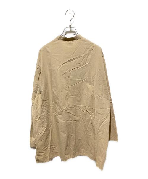 BLURHMS（ブラームス）blurhms (ブラームス) スタンドカラーシャツ ベージュ サイズ:不明の古着・服飾アイテム