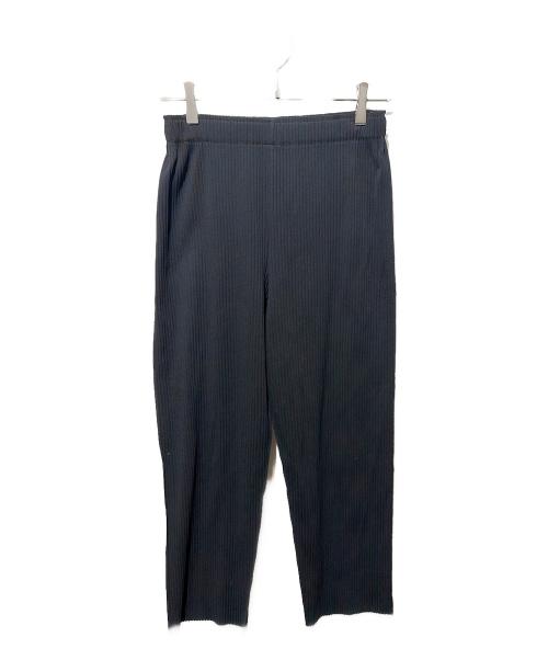 me ISSEY MIYAKE（ミーイッセイ ミヤケ）me ISSEY MIYAKE (ミーイッセイ ミヤケ) プリーツパンツ ブラック サイズ:不明の古着・服飾アイテム
