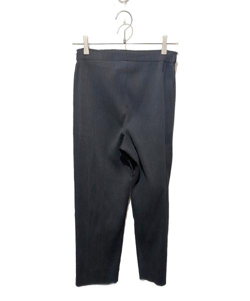 me ISSEY MIYAKE（ミーイッセイ ミヤケ）me ISSEY MIYAKE (ミーイッセイ ミヤケ) プリーツパンツ ブラック サイズ:不明の古着・服飾アイテム