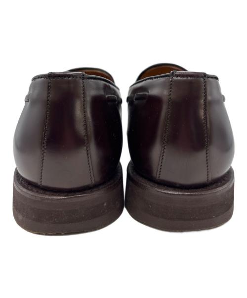 berwick（バーウィック）berwick (バーウィック) Suede Tassel Loafer ブラウン サイズ:7の古着・服飾アイテム