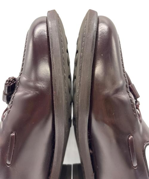 berwick（バーウィック）berwick (バーウィック) Suede Tassel Loafer ブラウン サイズ:7の古着・服飾アイテム