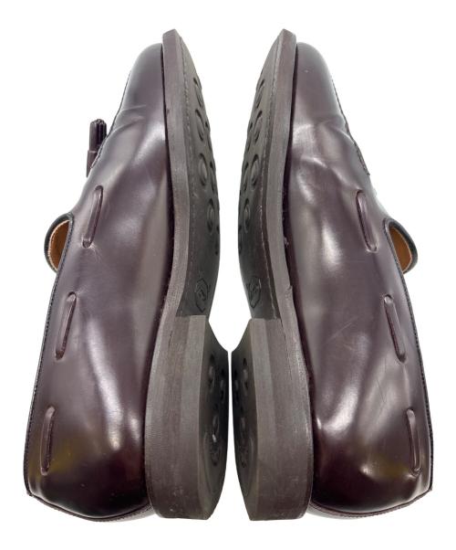 berwick（バーウィック）berwick (バーウィック) Suede Tassel Loafer ブラウン サイズ:7の古着・服飾アイテム