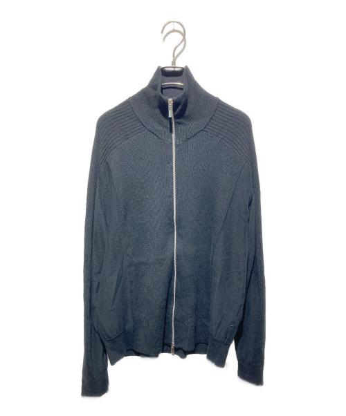 ARMANI EXCHANGE（アルマーニ エクスチェンジ）ARMANI EXCHANGE (アルマーニ エクスチェンジ) ドライバーズニット ブラック サイズ:Ｍの古着・服飾アイテム