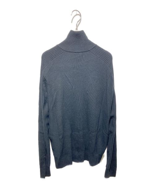 ARMANI EXCHANGE（アルマーニ エクスチェンジ）ARMANI EXCHANGE (アルマーニ エクスチェンジ) ドライバーズニット ブラック サイズ:Ｍの古着・服飾アイテム