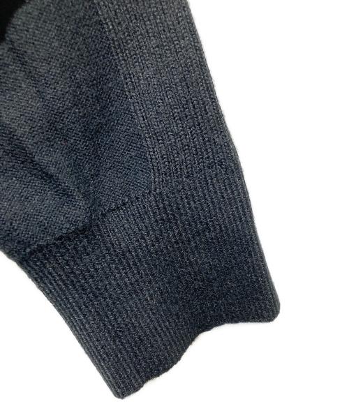ARMANI EXCHANGE（アルマーニ エクスチェンジ）ARMANI EXCHANGE (アルマーニ エクスチェンジ) ドライバーズニット ブラック サイズ:Ｍの古着・服飾アイテム