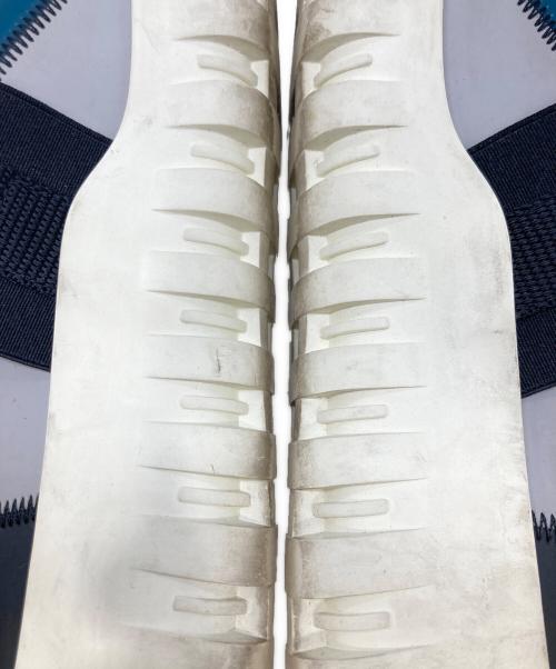 PRADA（プラダ）PRADA (プラダ) Rubber Slip-ons/バックルスニーカー ブラック×グレー×ブルー サイズ:6の古着・服飾アイテム