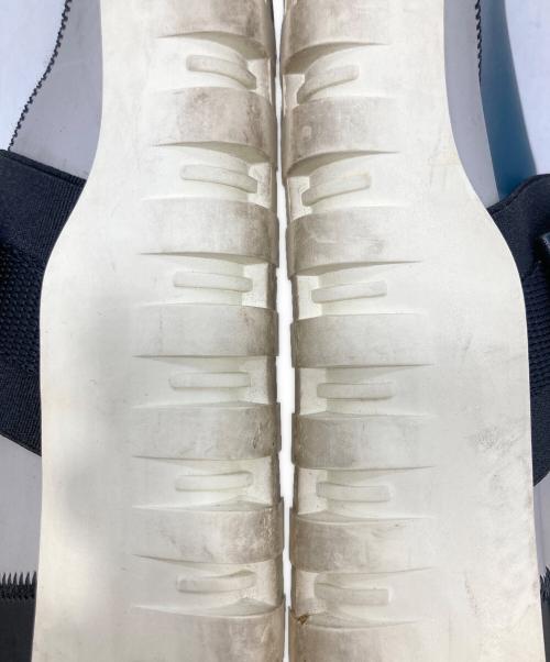 PRADA（プラダ）PRADA (プラダ) Rubber Slip-ons/バックルスニーカー ブラック×グレー×ブルー サイズ:6の古着・服飾アイテム