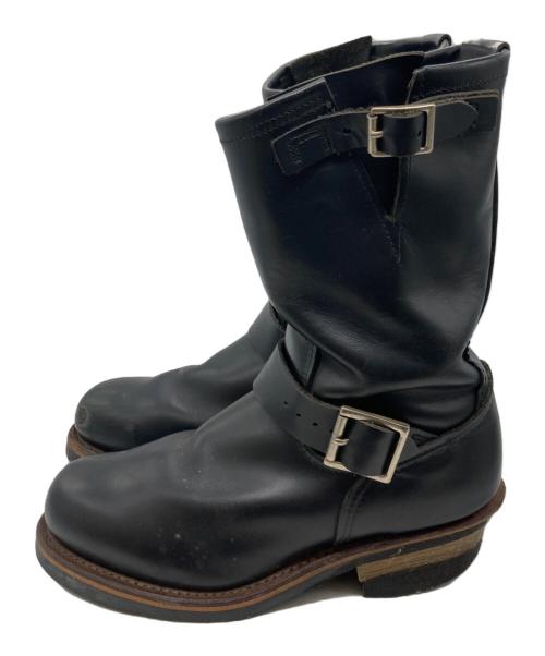 RED WING（レッドウィング）RED WING (レッドウィング) エンジニアブーツ ブラック サイズ:6Dの古着・服飾アイテム