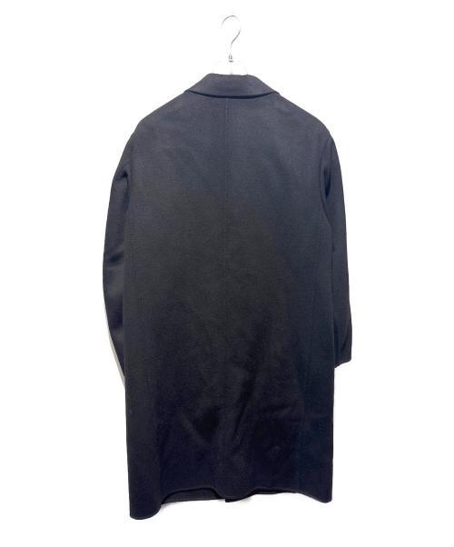 UNIQLO+J（ユニクロ プラスジェイ）UNIQLO+J (ユニクロ プラスジェイ) カシミヤブレンドオーバーサイズチェスターコート ブラック サイズ:Ｍ 未使用品の古着・服飾アイテム