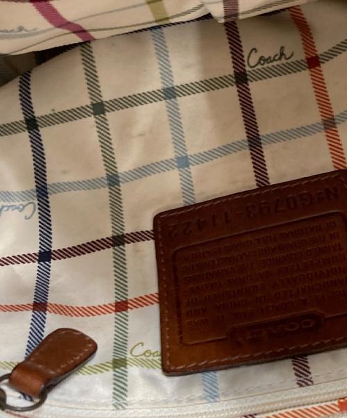 COACH（コーチ）COACH (コーチ) ブリーカーダッフル ショルダーバッグ ブラウンの古着・服飾アイテム
