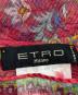 ETRO (エトロ) シルク ペイズリー柄スカーフ レッド：6000円