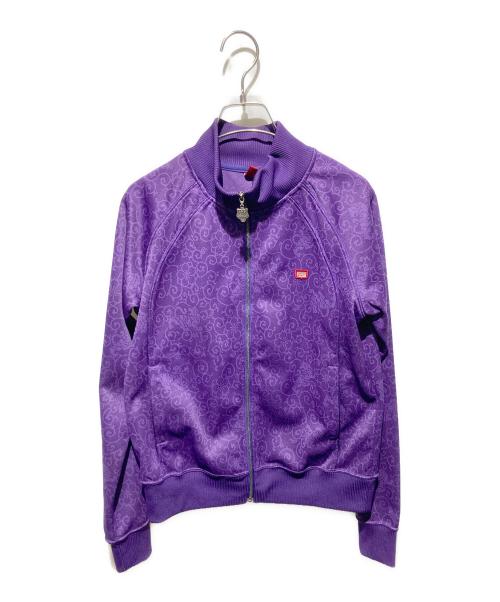 Onitsuka Tiger（オニツカタイガー）Onitsuka Tiger (オニツカタイガー) 唐草柄トラックジャケット パープル サイズ:Ｍの古着・服飾アイテム
