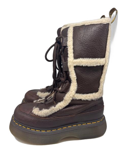 Dr.Martens（ドクターマーチン）Dr.Martens (ドクターマーチン) BUZZ LACE ウォームライン ハイ レッグ ブーツ ブラウン サイズ:6の古着・服飾アイテム