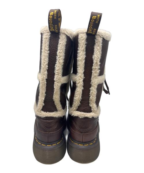 Dr.Martens（ドクターマーチン）Dr.Martens (ドクターマーチン) BUZZ LACE ウォームライン ハイ レッグ ブーツ ブラウン サイズ:6の古着・服飾アイテム