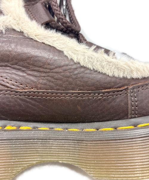 Dr.Martens（ドクターマーチン）Dr.Martens (ドクターマーチン) BUZZ LACE ウォームライン ハイ レッグ ブーツ ブラウン サイズ:6の古着・服飾アイテム