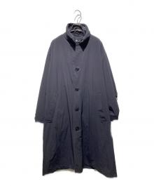 ZUCCA（ズッカ）の古着「ナイロンクロスコート」｜ブラック