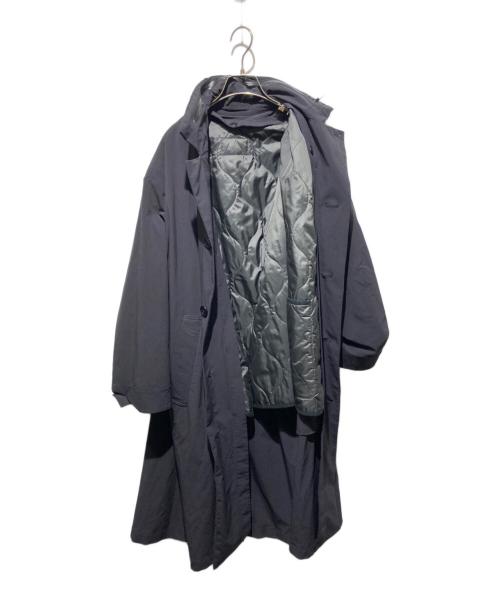 ZUCCA（ズッカ）ZUCCA (ズッカ) ナイロンクロスコート ブラック サイズ:Ｓの古着・服飾アイテム