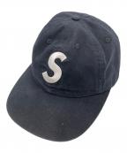 SUPREMEシュプリーム）の古着「S Logo 6Panel Cap」｜ブラック
