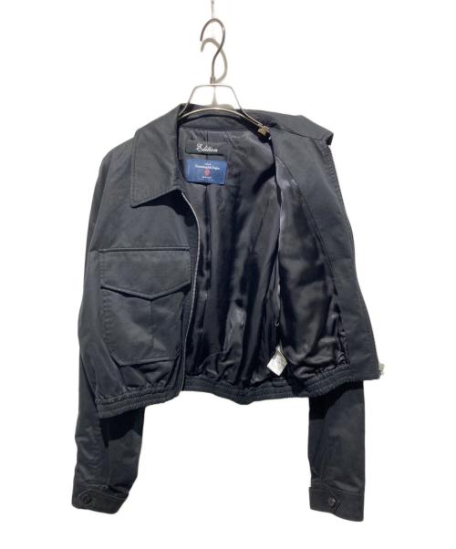 edition（エディション）Edition (エディション) ゼニア バルーンスリーブブルゾン ブラック サイズ:36の古着・服飾アイテム