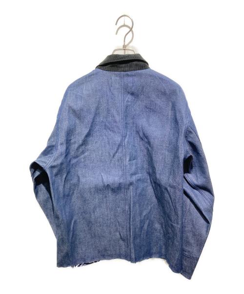 edition（エディション）Edition (エディション) カットオフ デニムカバーオール インディゴ サイズ:34の古着・服飾アイテム