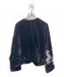 COUTURE D'ADAM (クチュールドアダム) Velvet Embroidery JK ブラック サイズ:38 未使用品：22000円