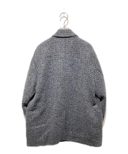 Couture d'adam（クチュールドアダム）COUTURE D'ADAM (クチュールドアダム) Cottage Coat ／ Italian Tweed グレー サイズ:40 未使用品の古着・服飾アイテム
