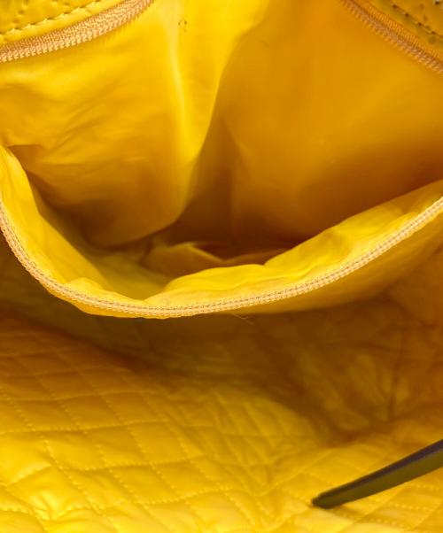 TORY BURCH（トリーバーチ）TORY BURCH (トリーバーチ) 総柄2WAYバッグ ネイビー×ブラウンの古着・服飾アイテム