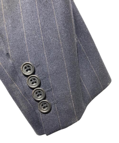 Aquascutum（アクアスキュータム）Aquascutum (アクアスキュータム) ストライプセットアップ ネイビー サイズ:36の古着・服飾アイテム