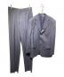 Aquascutum（アクアスキュータム）の古着「ストライプセットアップ」｜ネイビー