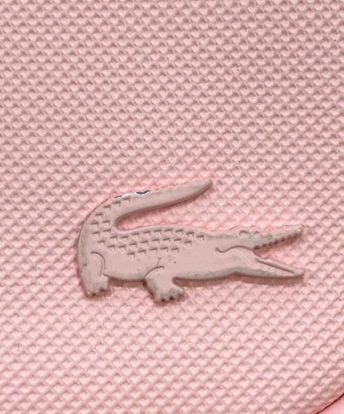 LACOSTE（ラコステ）LACOSTE (ラコステ) ミニショルダーバッグ ピンクの古着・服飾アイテム