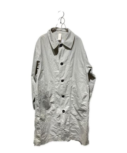 MHL（マーガレットハウエル）MHL (マーガレットハウエル) ステンカラーコート アイボリー サイズ:Ｍの古着・服飾アイテム
