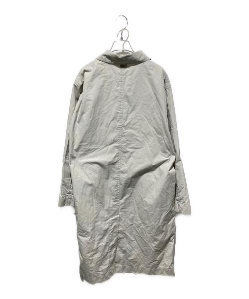 MHL（マーガレットハウエル）MHL (マーガレットハウエル) ステンカラーコート アイボリー サイズ:Ｍの古着・服飾アイテム
