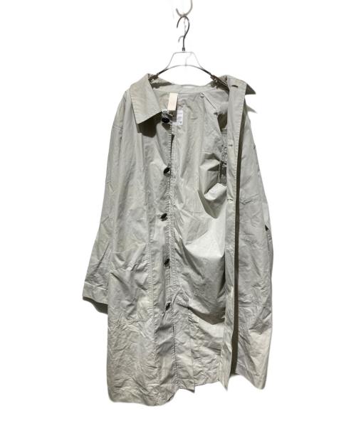 MHL（マーガレットハウエル）MHL (マーガレットハウエル) ステンカラーコート アイボリー サイズ:Ｍの古着・服飾アイテム