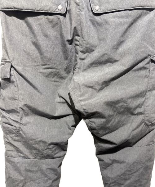 NANGA（ナンガ）NANGA (ナンガ) TAKIBI DOWN PANTS グレー サイズ:Ｍの古着・服飾アイテム