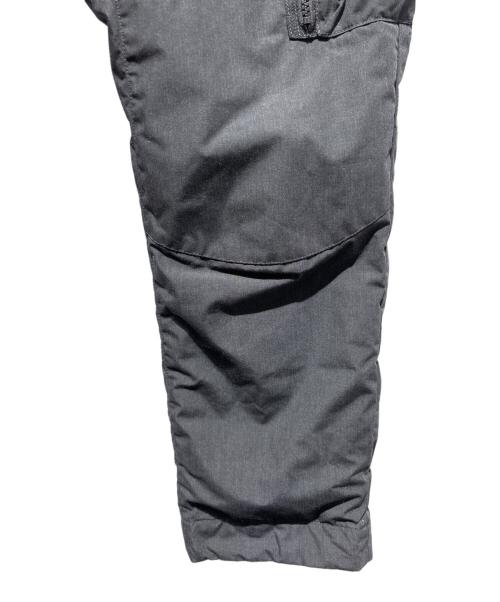 NANGA（ナンガ）NANGA (ナンガ) TAKIBI DOWN PANTS グレー サイズ:Ｍの古着・服飾アイテム