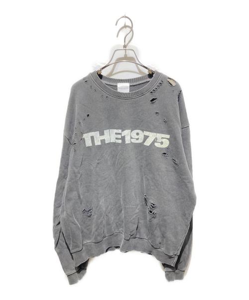 THE1975（THE1975）THE1975 (THE1975) ロゴスウェット ブラック サイズ:Ｌの古着・服飾アイテム