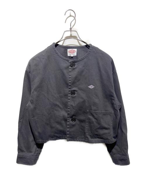 DANTON（ダントン）DANTON (ダントン) デニム カラーレス ショートジャケット ブラック サイズ:38の古着・服飾アイテム