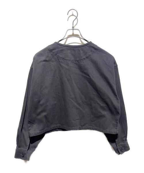 DANTON（ダントン）DANTON (ダントン) デニム カラーレス ショートジャケット ブラック サイズ:38の古着・服飾アイテム