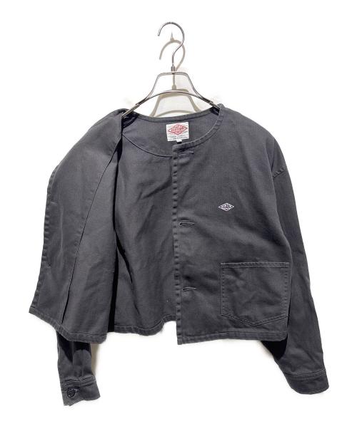 DANTON（ダントン）DANTON (ダントン) デニム カラーレス ショートジャケット ブラック サイズ:38の古着・服飾アイテム
