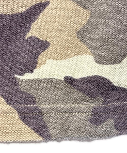stussy（ステューシー）stussy (ステューシー) USA製 カモ柄薄手スウェット ブラウン サイズ:Ｍの古着・服飾アイテム