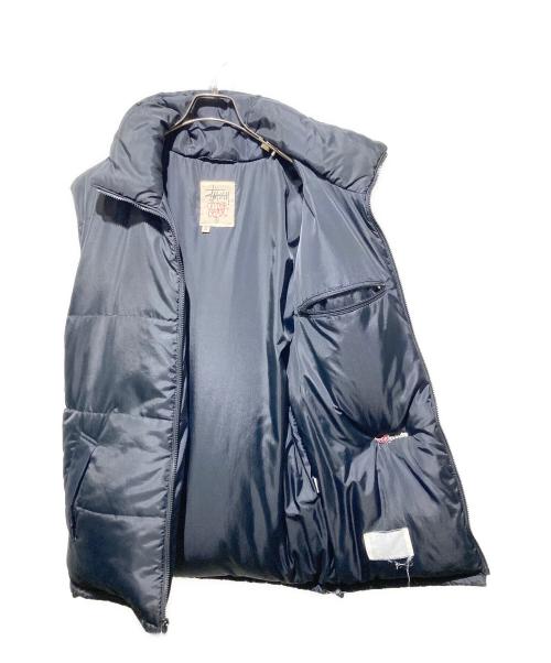 stussy（ステューシー）stussy (ステューシー) 90s OLDダウンベスト ブラック サイズ:Ｓの古着・服飾アイテム