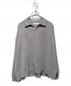 TIGHTBOOTH PRODUCTIONタイトブースプロダクション）の古着「PIN HEAD LS SHIRT」｜グレー