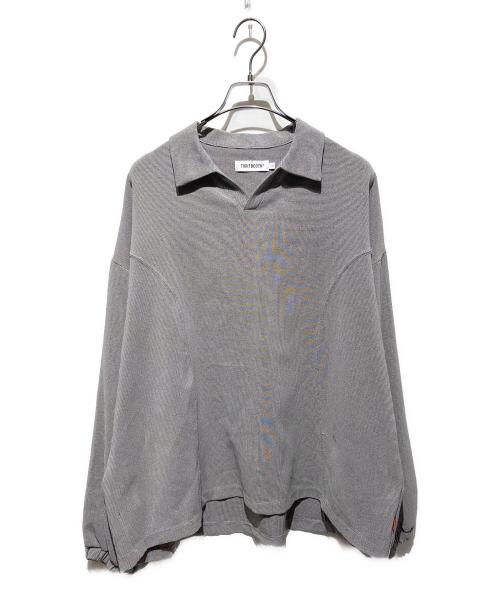TIGHTBOOTH PRODUCTION（タイトブースプロダクション）TIGHTBOOTH PRODUCTION (タイトブースプロダクション) PIN HEAD LS SHIRT グレー サイズ:Ｌの古着・服飾アイテム