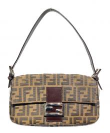 FENDI（フェンディ）の古着「ワンショルダーバッグ」｜ブラウン×ブラック