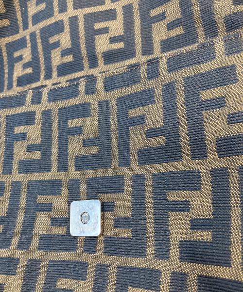 FENDI（フェンディ）FENDI (フェンディ) ワンショルダーバッグ ブラウン×ブラックの古着・服飾アイテム