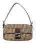 FENDI（フェンディ）の古着「ワンショルダーバッグ」｜ブラウン×ブラック