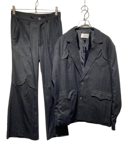 soerte（ソエルテ）soerte (ソエルテ) セットアップ ブラック サイズ:1の古着・服飾アイテム