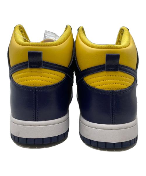 NIKE（ナイキ）NIKE (ナイキ) Dunk High Retro SE/ハイカットスニーカー ネイビーイエロー サイズ:29.5ｃｍの古着・服飾アイテム