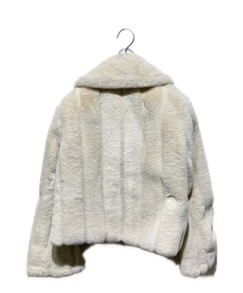 HER LIP TO（ハーリップトゥ）Her lip to (ハーリップトゥ) Winter Love Faux Fur Coat アイボリー サイズ:Ｍの古着・服飾アイテム